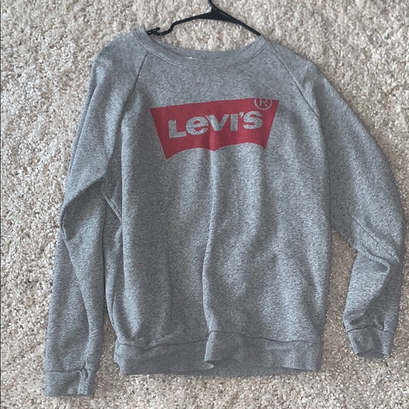 Levi’s grey crew neck; size women’s medium - Picture 1 of 1